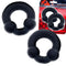 Ultra Balls 2 Pack Cock Ring Night by Oxballs in velvety Silicone finish. Black stretchy rings for enhanced performance.