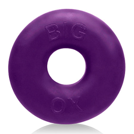 BIG OX COCKRING SILICONE/TPR BLEND EGGPLANT ICE (NET)-0