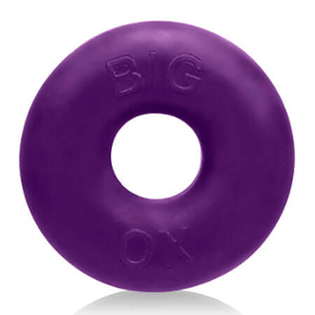 Big Ox Cock Ring in purple, designed by Oxballs, for enhancing pleasure and performance in the bedroom.