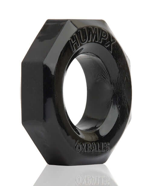 Humpx Cock Ring Black by Oxballs for Unmatched Comfort Support and Pleasure