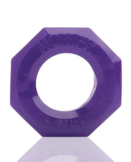 Humpx Cock Ring Eggplant from Oxballs made of Flextpr in purple color