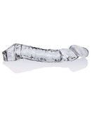 Muscle Ripped Cocksheath Clear from Oxballs made of soft and stretchy FlexTPR with ribbed interior and built-in Cocksling for added girth and size.