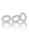 OXBALLS Willy Rings 3 Pack Cock Rings White from Oxballs at $7.99