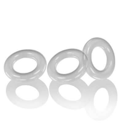 Oxballs Willy Rings 3 Pack - Stretchy and Durable Cock Rings for Enhanced Pleasure and Performance