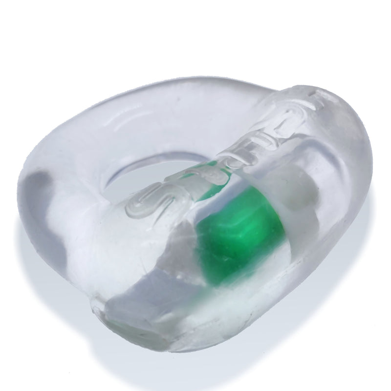 OXBALLS Stash Cockring with Capsule Insert Clear from Oxballs at $21.99