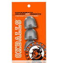 Oxballs Adjust Fit Inserts 3-Pack: Customized comfort for a perfect fit, clear Flex TPR inserts for a natural feel.