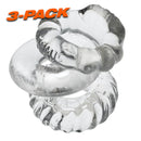 OXBALLS Bonemaker 3 Pack Cock Ring Set Clear from Oxballs at $21.99