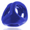 Cocksling Air Sling Pool Blue by Oxballs made of stretchy Flextpr with open design, featuring a bright blue color for a comfortable fit.