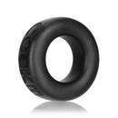OXBALLS Atomic Jock Cock-T Small Comfort Cock Ring Silicone Smooth Smoosh Black from Oxballs at $19.99