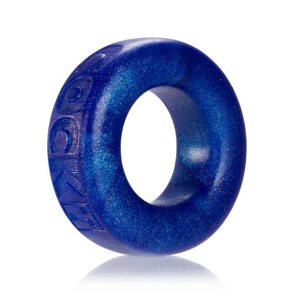 Blue Oxballs Atomic Jock Cock-T Small Comfort Cock Ring in premium silicone for ultimate pleasure and satisfaction.