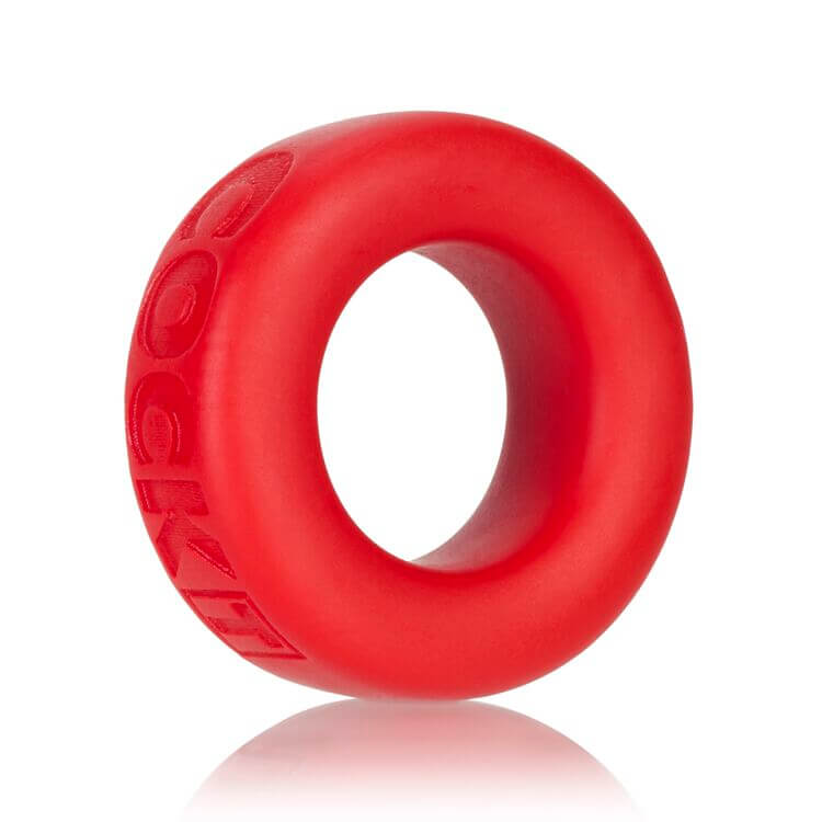 OXBALLS Atomic Jock Cock-T Small Comfort Cock Ring Silicone Smooth Smoosh Red from Oxballs at $19.99