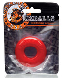 Oxballs Atomic Jock Do-Nut 2 Cock Ring in red packaging