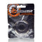 OXBALLS Do-Nut 2 Cock Ring Smoke from Oxballs at $3.99