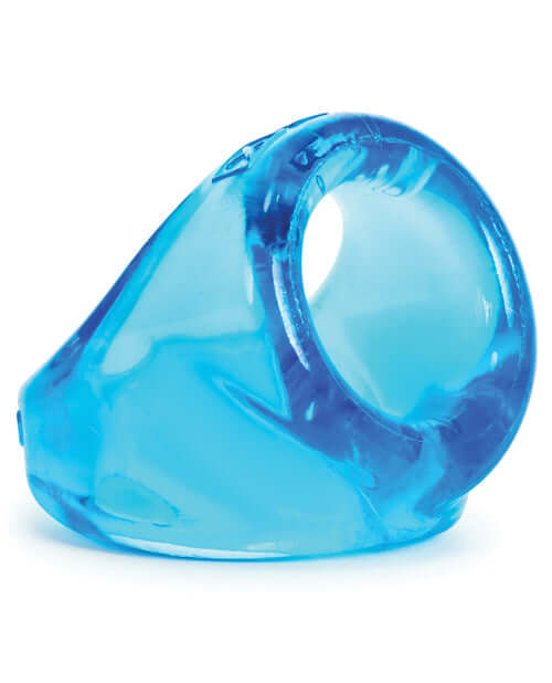Ice Blue Unit X Cock Sling from Oxballs - Super Stretchy and Tough Design