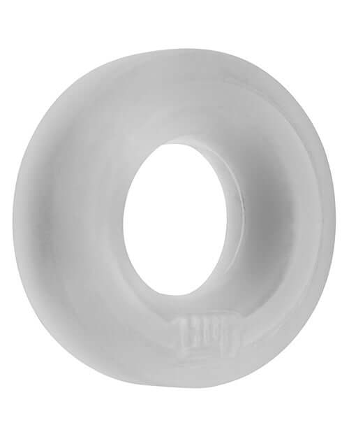 Hunky Junk HUJ C-Ring Ice Clear Cock Ring - Versatile Pleasure Ring for Endless Adventures - Perfect Fit for All Guys