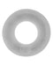 Hunky Junk HUJ C-Ring Ice Clear Cock Ring by Oxballs - Versatile Pleasure Ring for Enhanced Bedroom Experiences