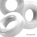 Hunky Junk HUJ C-Ring 3 Pack by Oxballs featuring optimized design for ultimate comfort and performance in intimate play