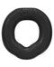 Hunkyjunk Fit Ergo C-Ring by Oxballs - Stretchy and Grippy Black Cock and Ball Ring