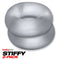 Oxballs Stiffy 2-Pack C-Rings by Hunkyjunk for ultimate grip, comfort, and performance in silver color