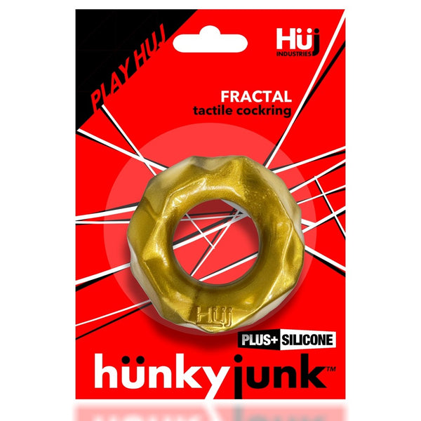 Hunkyjunk Fractal Cock Ring Bronze from Oxballs