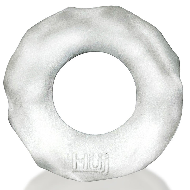 Hunkyjunk Fractal Cock Ring Clear from Oxballs