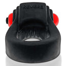 Hunky Junk Revring Tarr Ice Vibrating Cock Ring by Oxballs Front View