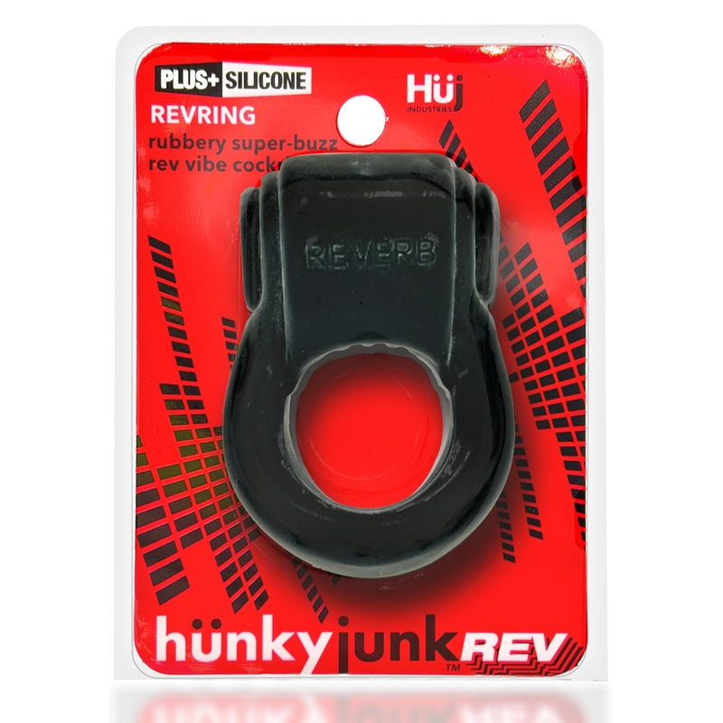 Hunky Junk Revring Tarr Ice vibrating cock ring from Oxballs