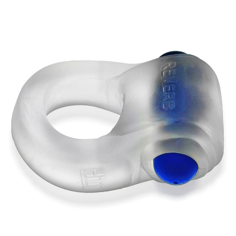 Hunky Junk Revring Clear Ice vibrating cock ring from Oxballs