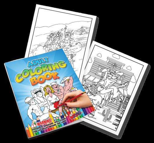 Ozze Creations Adult Coloring Book at $10.99