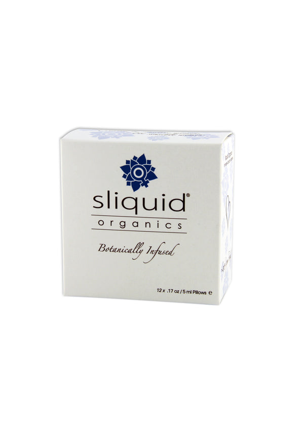 SLiquid Lubricants Sliquid Organics Botanically Infused Lube Cube 12 Sample Packs at $14.99