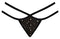 GLITZ & GLAM SPLIT CROTCH THONG BLACK L/XL-4