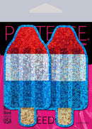 Pastease Pastease Red White and Blue Ice Pop Glitter at $8.99