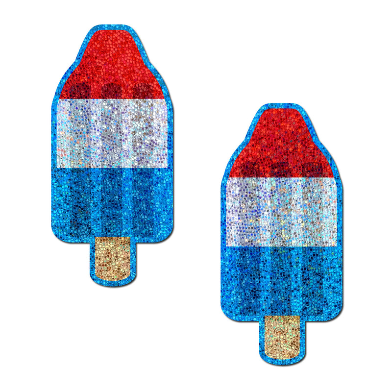 Pastease Pastease Red White and Blue Ice Pop Glitter at $8.99