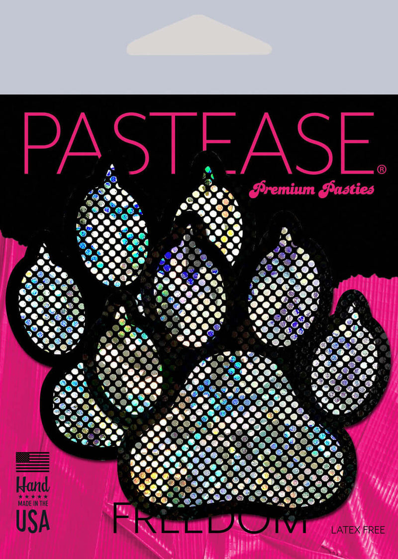 Pastease Pastease Brand Paw Print Silver Shattered Disco Ball at $8.99