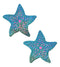 Pastease Pastease Twinkling Aqua and Pink Starfish at $7.99