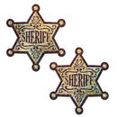 Pastease Pastease Sheriff Badge Gold Glitter Pasties at $8.99