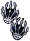 Pastease Pastease White Skeleton Hands Pasties at $7.99