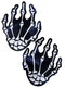 Pastease Pastease White Skeleton Hands Pasties at $7.99