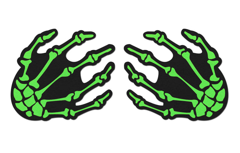 PASTEASE NEON GREEN SKELETON HANDS-1