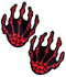 Pastease Pastease Red Skeleton Hands Pasties at $7.99