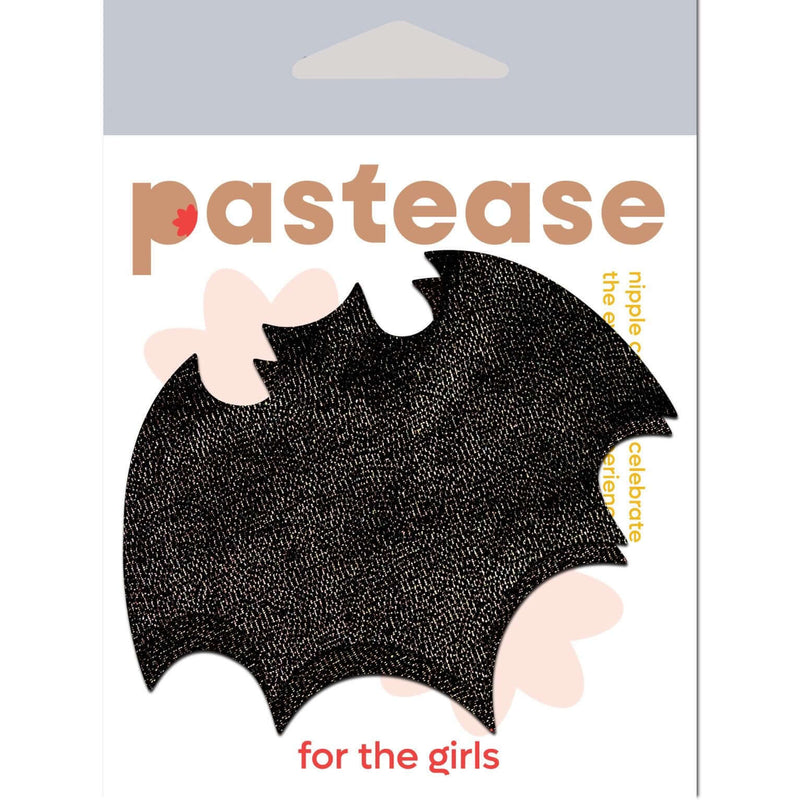 PASTEASE LIQUID BLACK BAT NIPPLE PASTIES-1