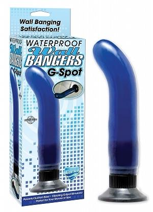 Pipedream Products Waterproof G-Spot Wallbanger Vibrator Blue at $23.99