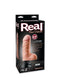 Pipedream Products Real Feel Deluxe No. 2 6.5 inch Wallbanger Realistic Vibrating Dong Flesh at $39.99