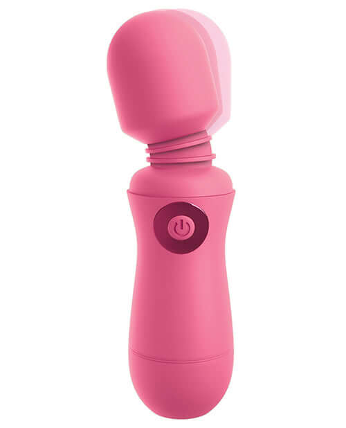 Pink OMG! Enjoy Rechargeable Wand with flexible neck and powerful motor from Pipedream Products.