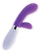 Purple Classix Silicone G-Spot Rabbit Vibrator with curved design for dual clitoral and G-Spot stimulation