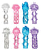 Happy Top Tickler Cage 8-piece set in multiple colors showcasing various textures and designs for enhanced bedroom experience.