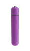 Purple Neon Luv Touch Bullet XL Vibrator with super-soft material and one-touch control for silent vibrations. Suitable for shower or hot tub use.
