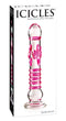 Pipedream Products Icicles # 6 Hand Blown Glass Dildo Pink at $48.99