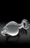 Pipedream Products Icicles Hand Blown Glass Massager No. 25 Glass Butt Plug at $34.99