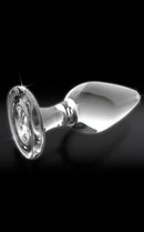 Pipedream Products Icicles Hand Blown Glass Massager No. 26 Glass Butt Plug at $34.99